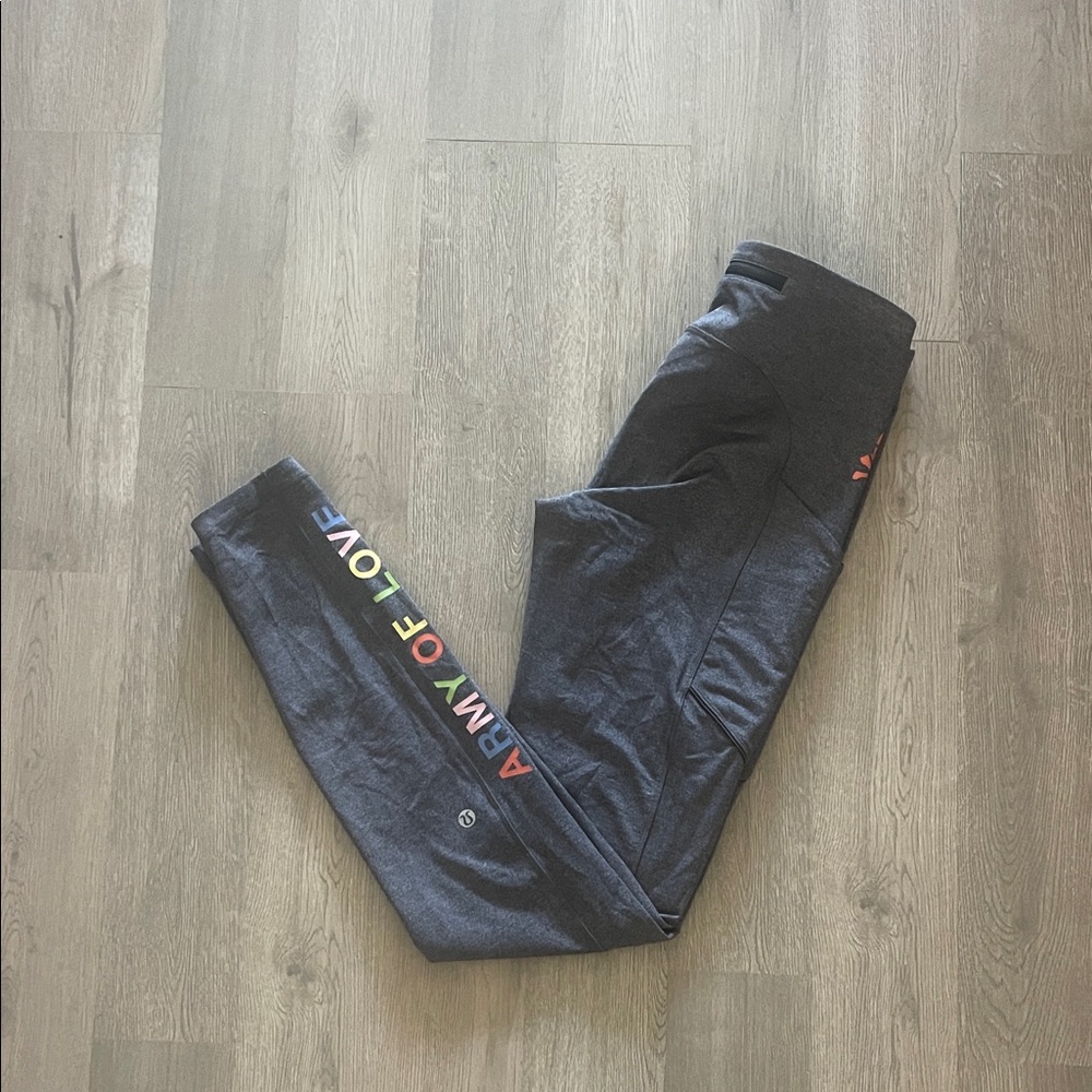 Lululemon grey leggings size 6
